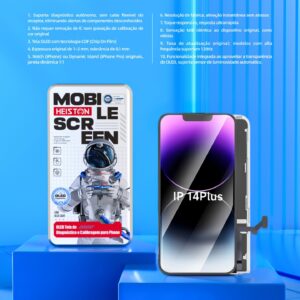 Tela de Reposição HESTON LE iPhone 14 Plus OLED - Resolução de Fábrica com True Tone