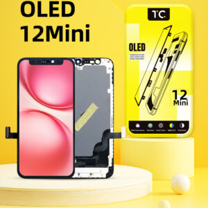 Tela HESTON LE iPhone 12 Mini Hard OLED - Compacta 5.4" com Gama de Cores 120%