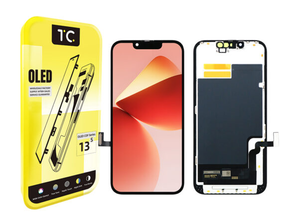 13 oled Tela HESTON LE iPhone 13 OLED - Tecnologia COF e Calibrada de Fábrica