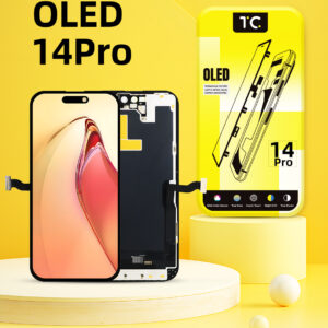 Tela HESTON LE iPhone 14 Pro Hard OLED - Gama de Cores 127% e Dynamic Island