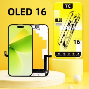 Tela HESTON LE iPhone 16 Hard OLED - Gama de Cores 120% e Estrutura COF Avançada